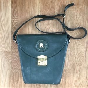 Vintage Leather Box Bag